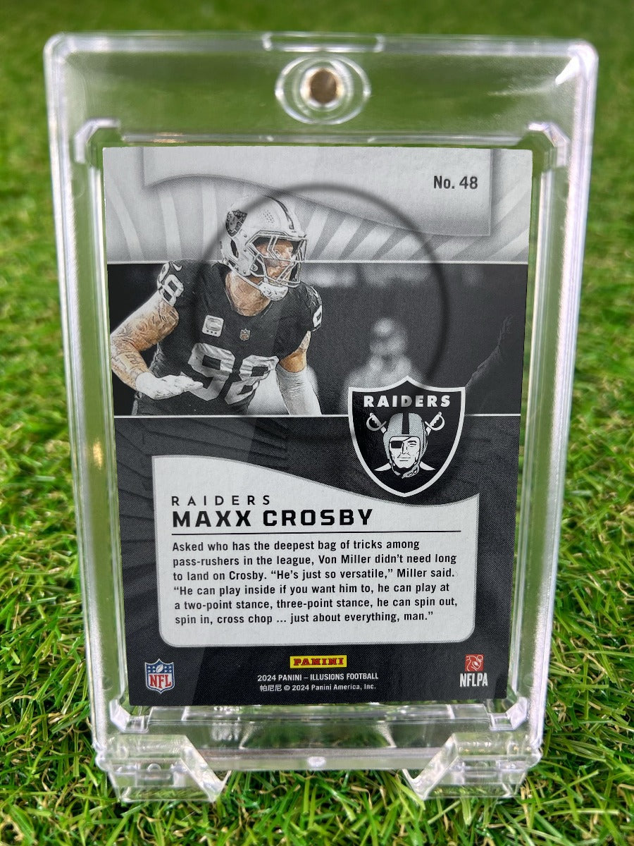 MAXX CROSBY 2024 Panini Illusions