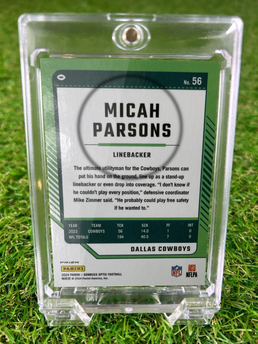 MICAH PARSONS 2024 Donruss Optic