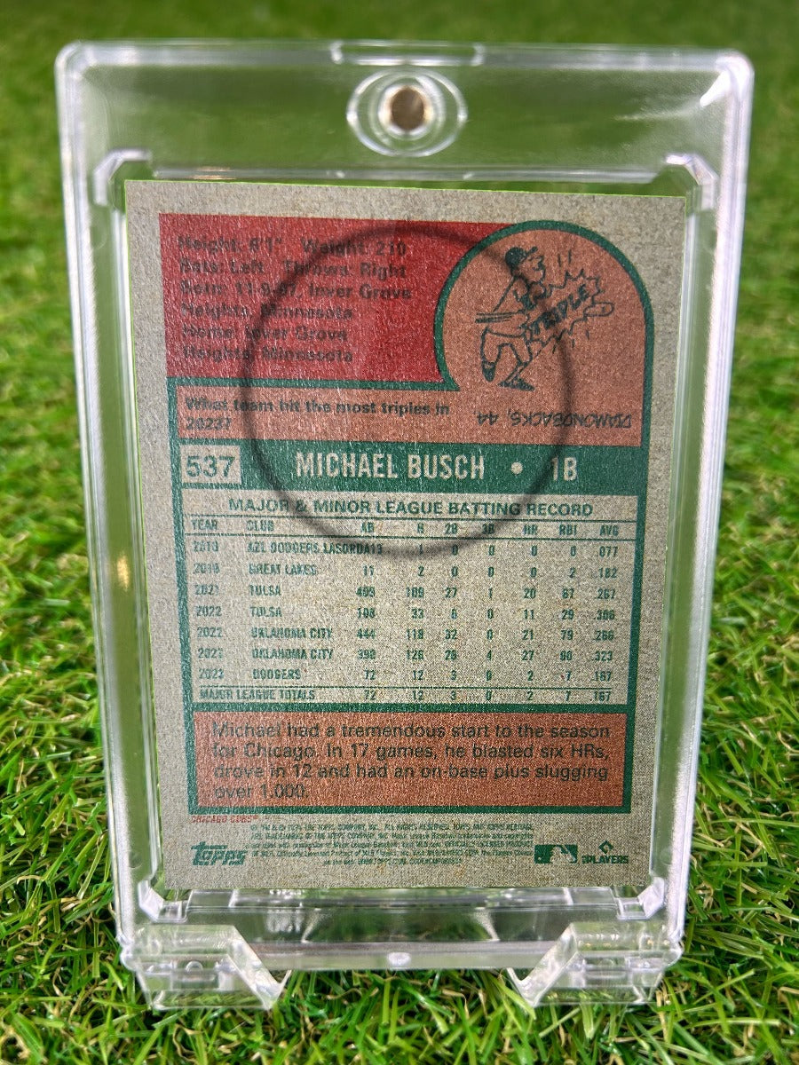MICHAEL BUSCH 2024 Topps Heritage
