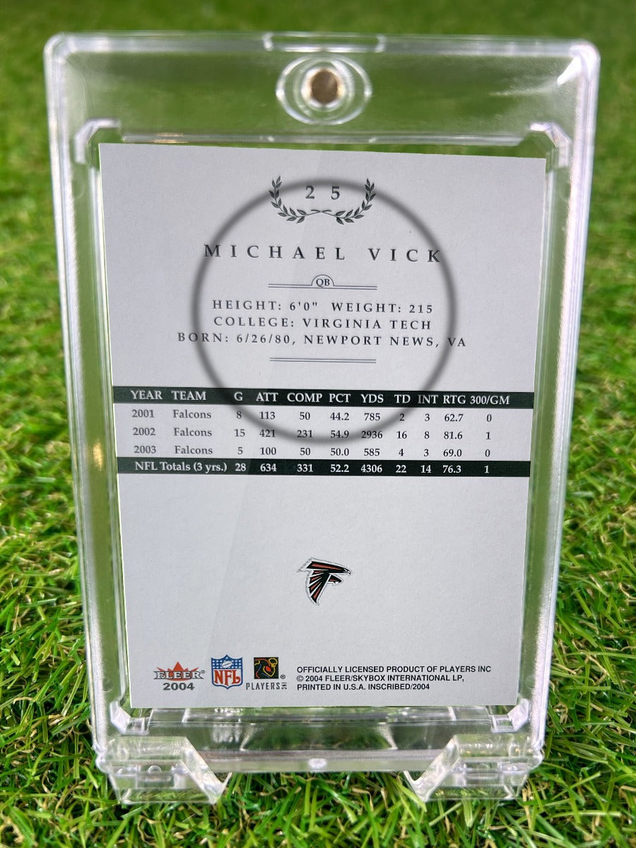 MICHAEL VICK 2004 Fleer Inscribed