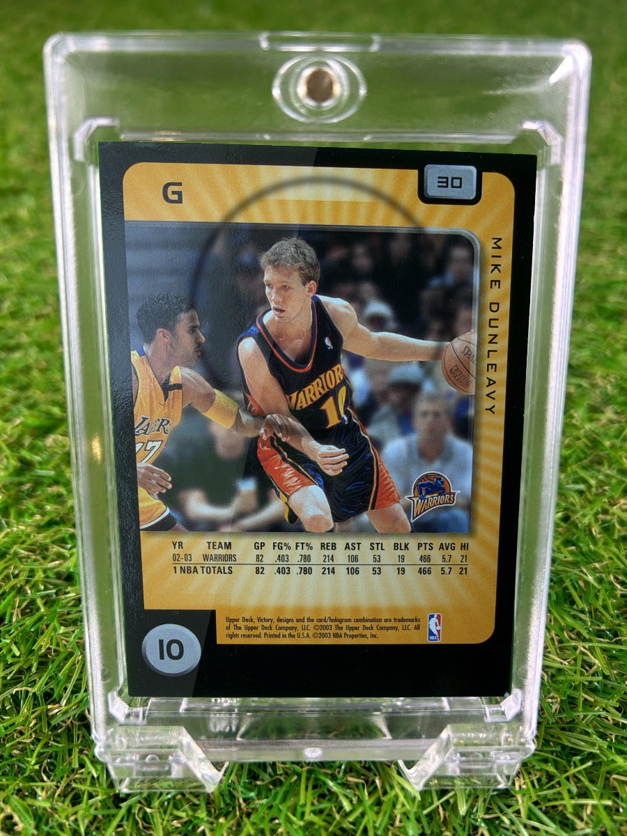 MIKE DUNLEAVY 2003 Upper Deck Victory