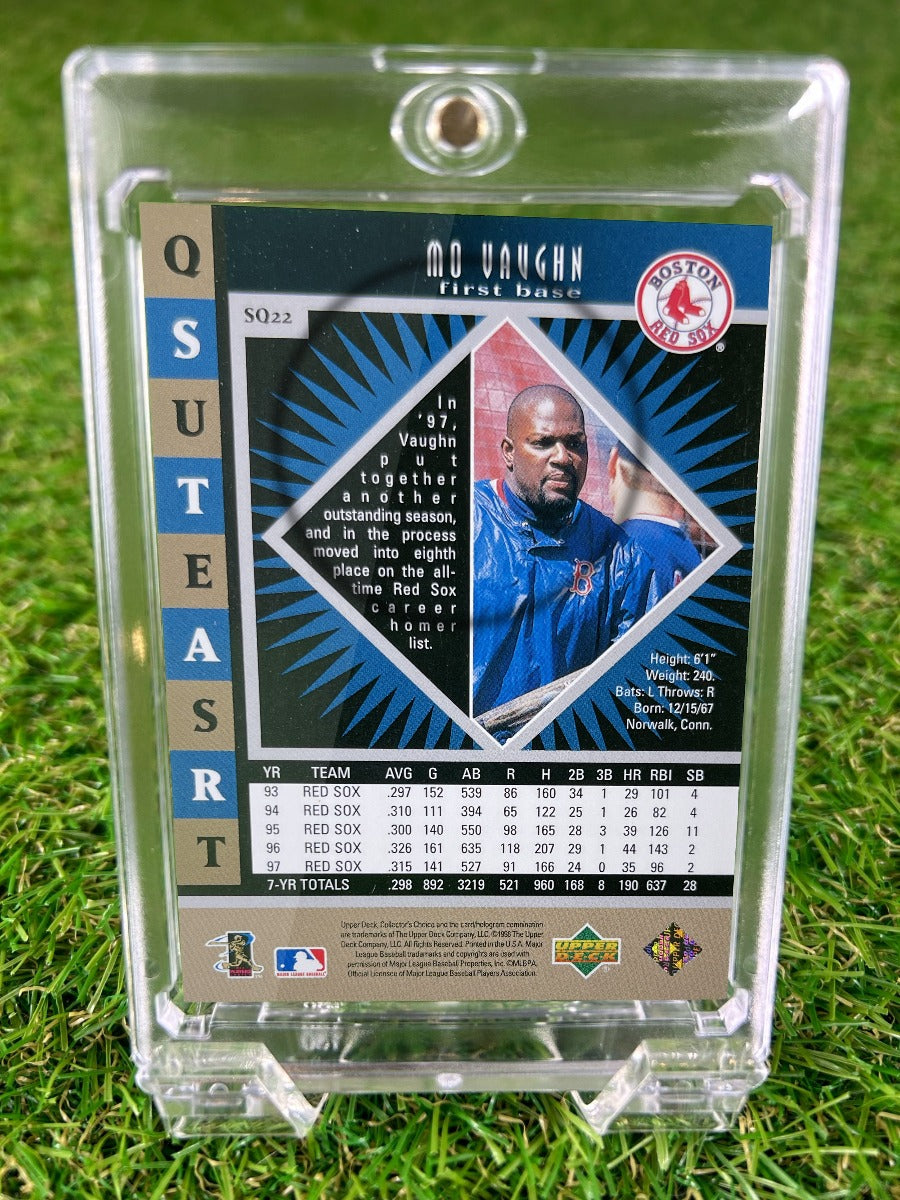 MO VAUGHN 1998 Upper Deck Collector's Choice Quest for the Star