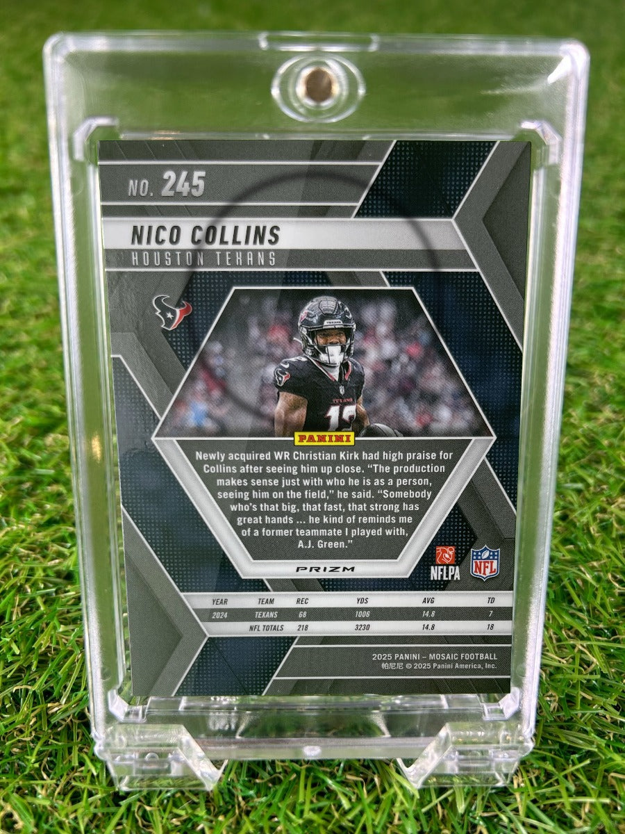 NICO COLLINS 2025 Panini Mosaic Football