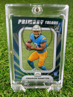 OMARION HAMPTON 2025 Panini Donruss Optic Football Primary Colors