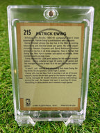PATRICK EWING 1991 Fleer All-Star Team