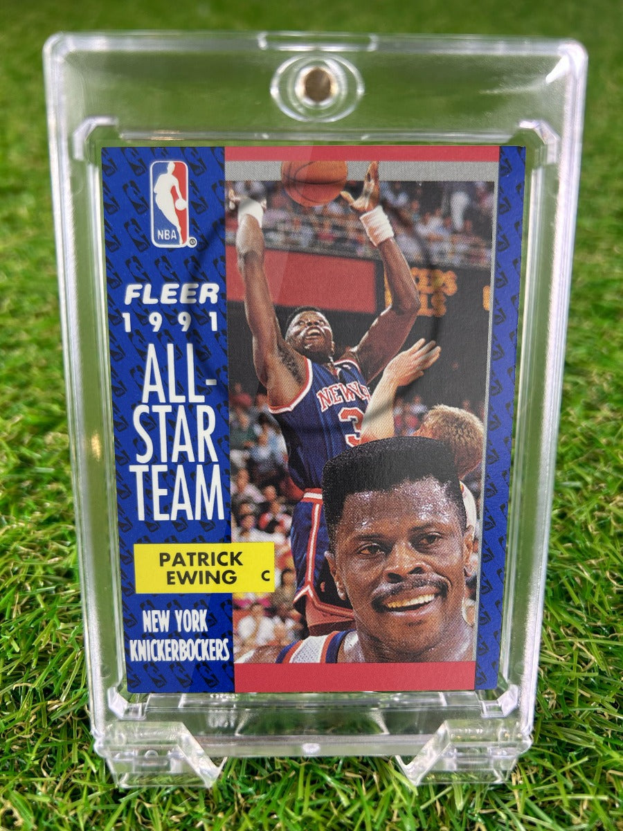 PATRICK EWING 1991 Fleer All-Star Team