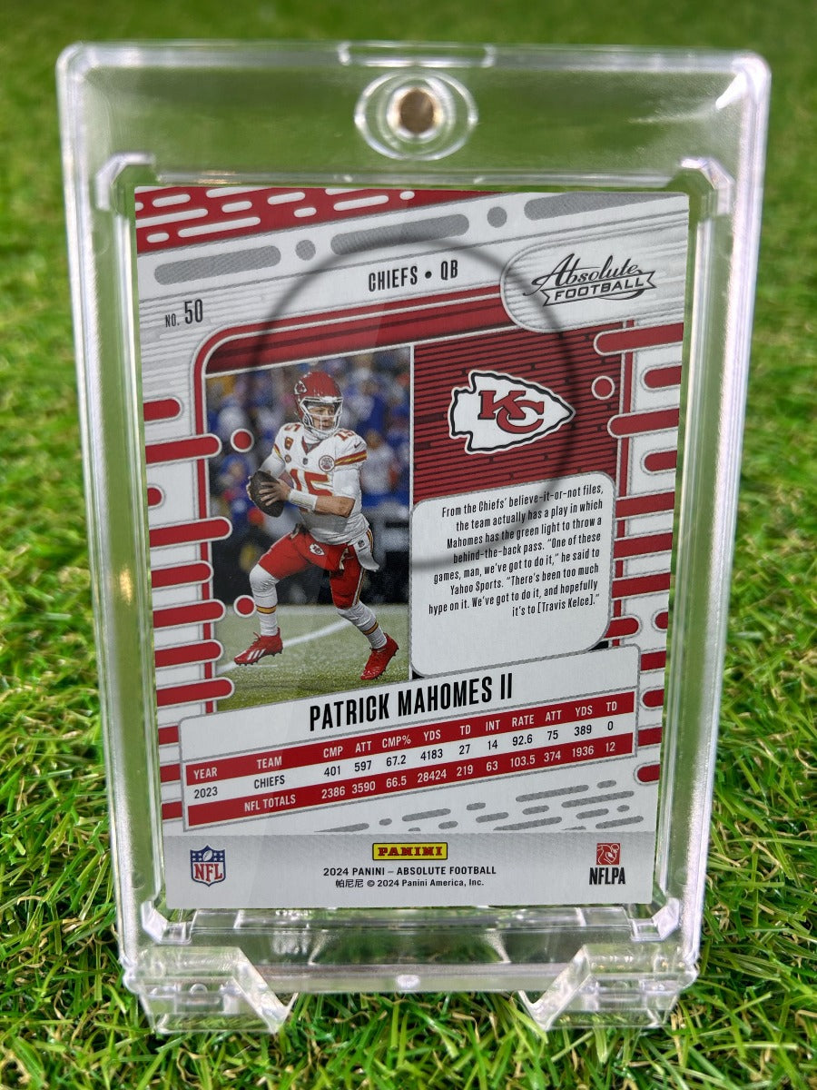 PATRICK MAHOMES II 2024 Absolute Football