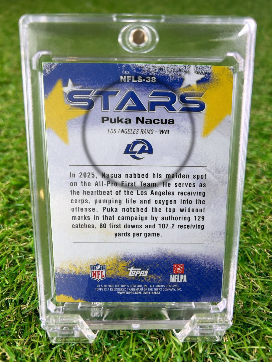 PUKA NACUA 2026 Topps NFL Stars