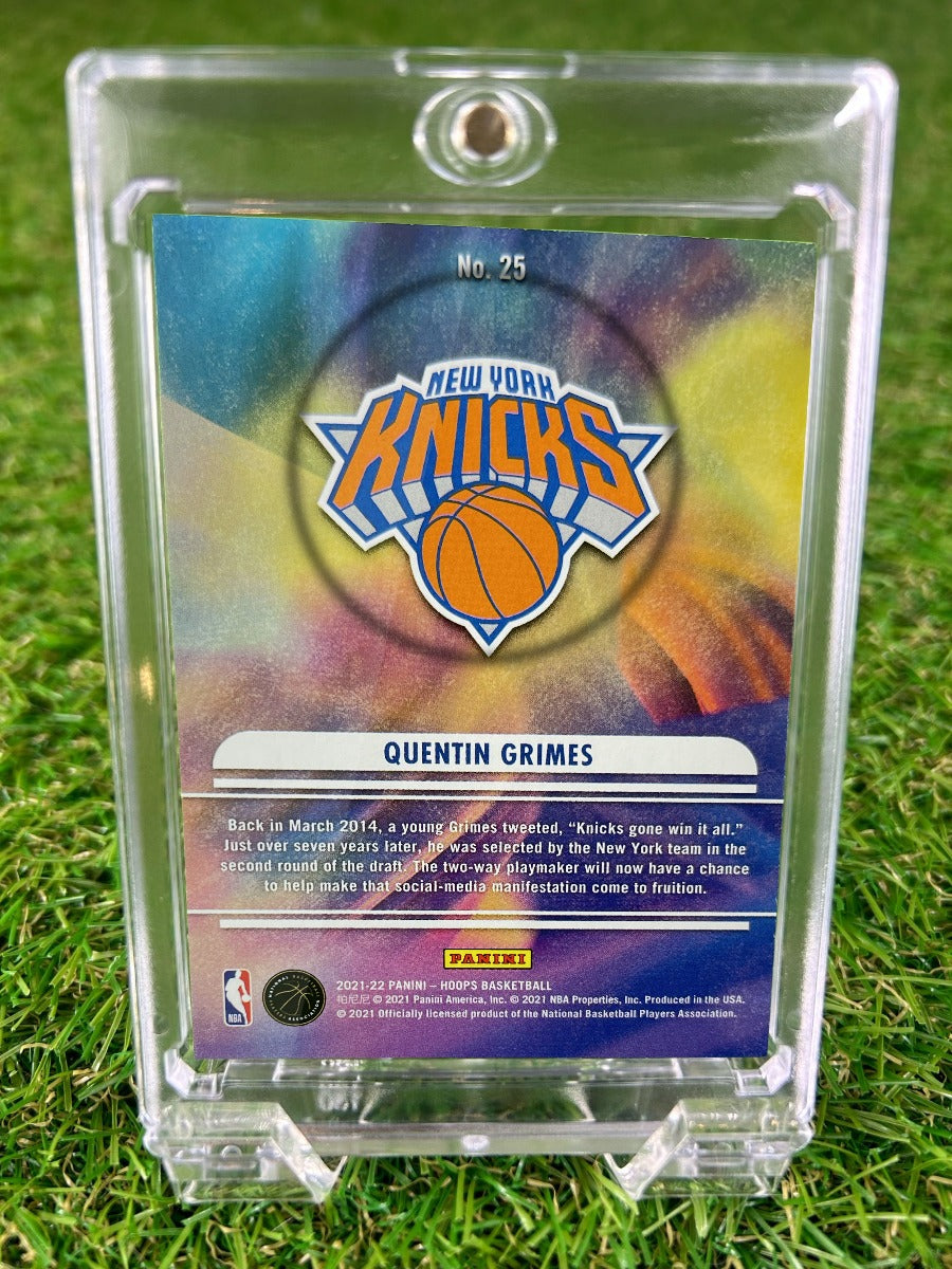 QUENTIN GRIMES 2021 Panini Hoops Basketball