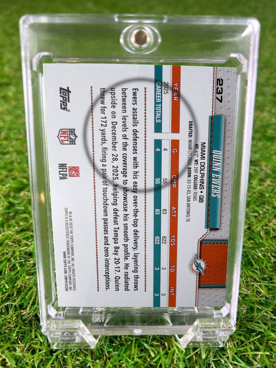 QUINN EWERS 2026 Topps