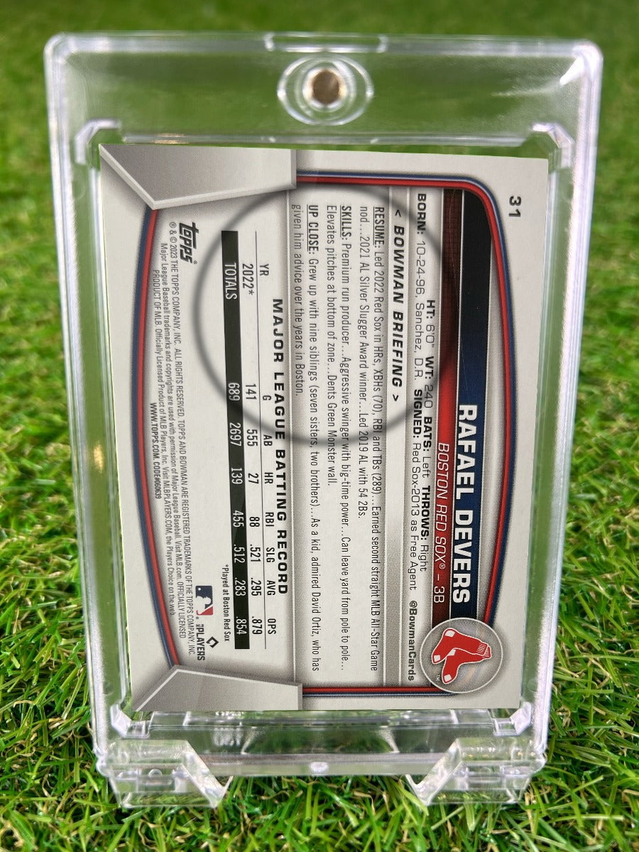 RAFAEL DEVERS 2022 Bowman