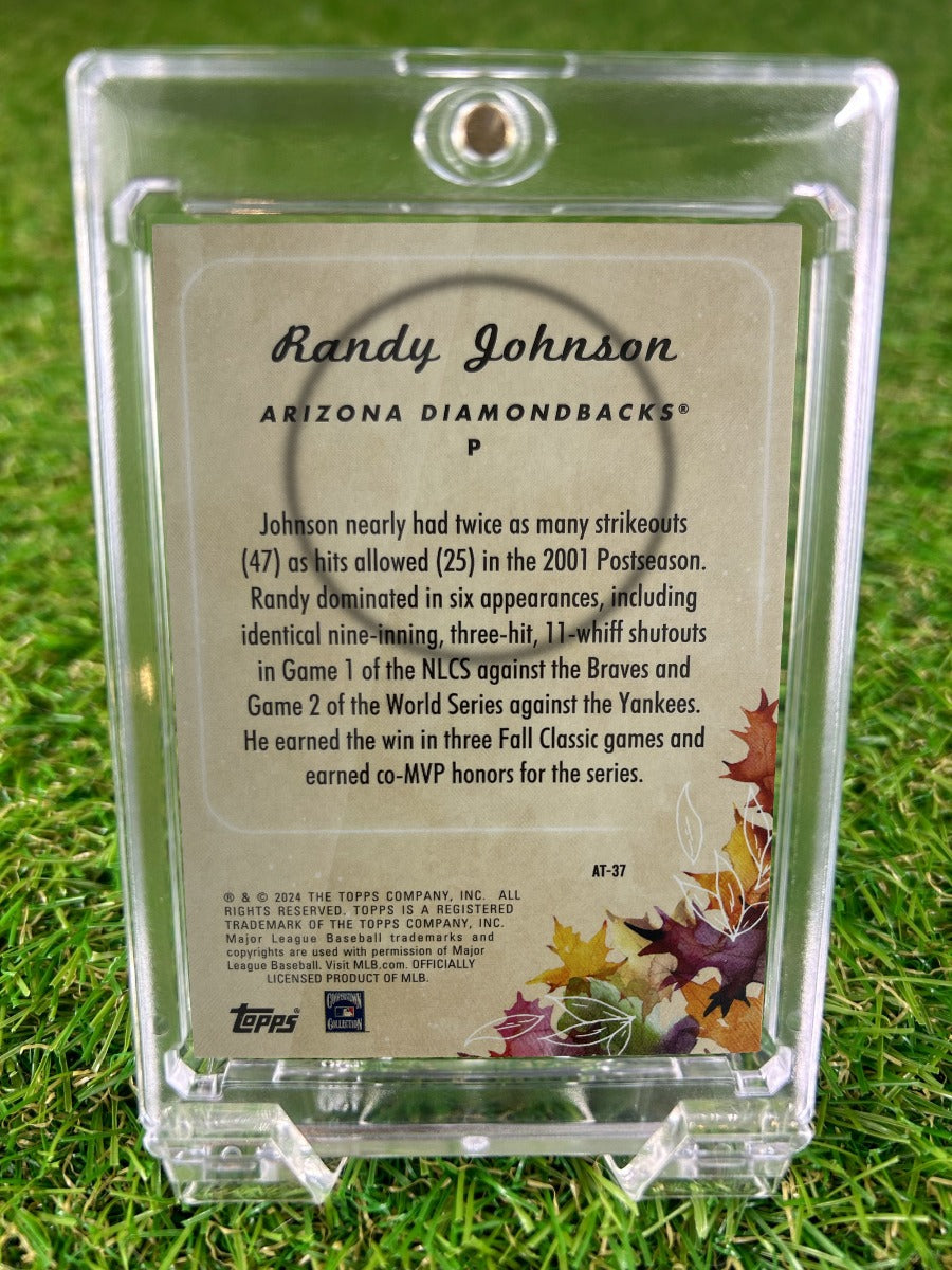 RANDY JOHNSON 2021 Topps Autumn Tales