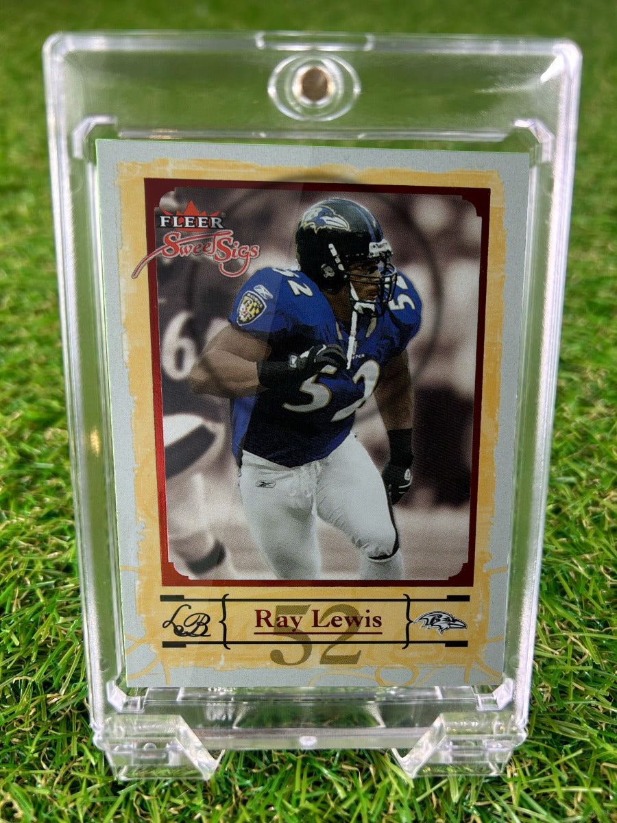 RAY LEWIS 2004 Fleer Sweet Sigs