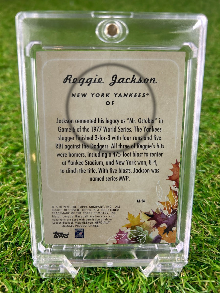 REGGIE JACKSON 2024 Topps Autumn Tales
