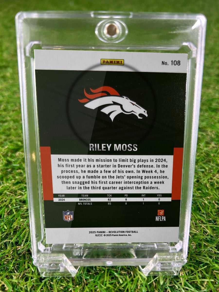 RILEY MOSS 2025 Panini Revolution Football