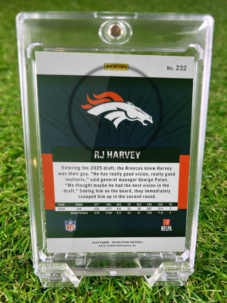 RJ HARVEY 2025 Panini Revolution Football