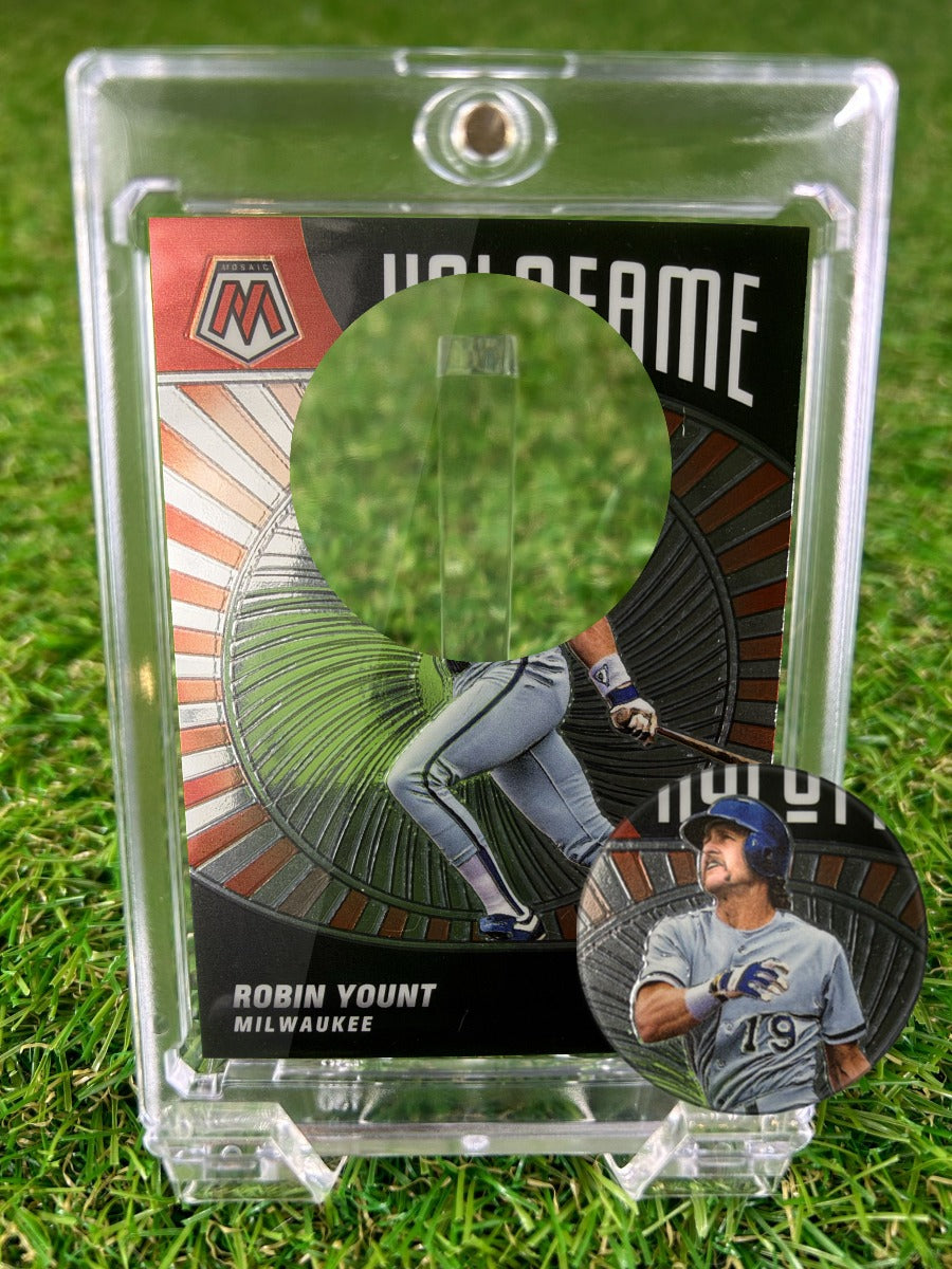ROBIN YOUNT 2022 Panini Mosaic Baseball Holofame