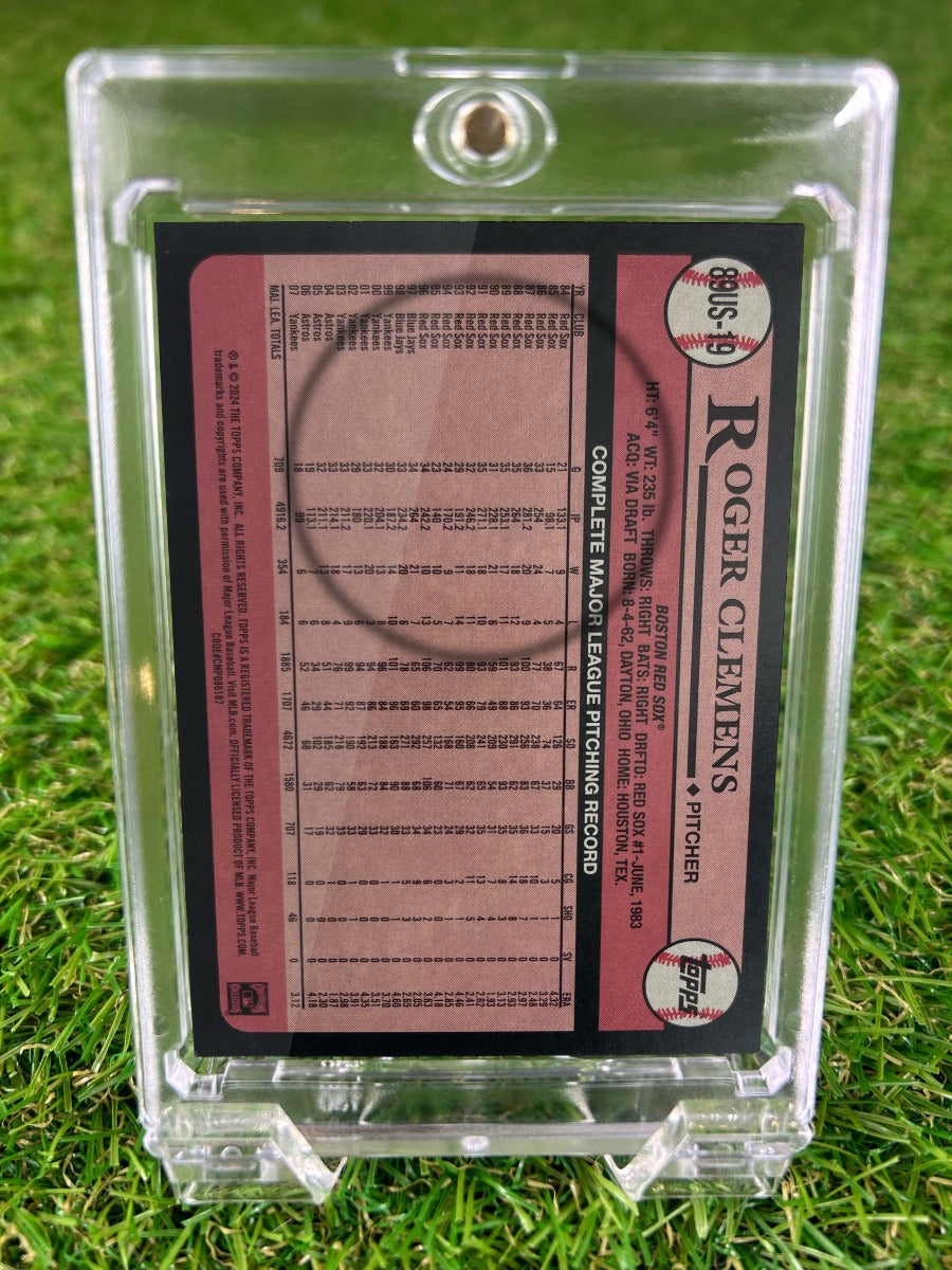 ROGER CLEMENS 2024 Topps Update