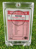 ROGER CRAIG 1988 Topps 1000 Yard Club