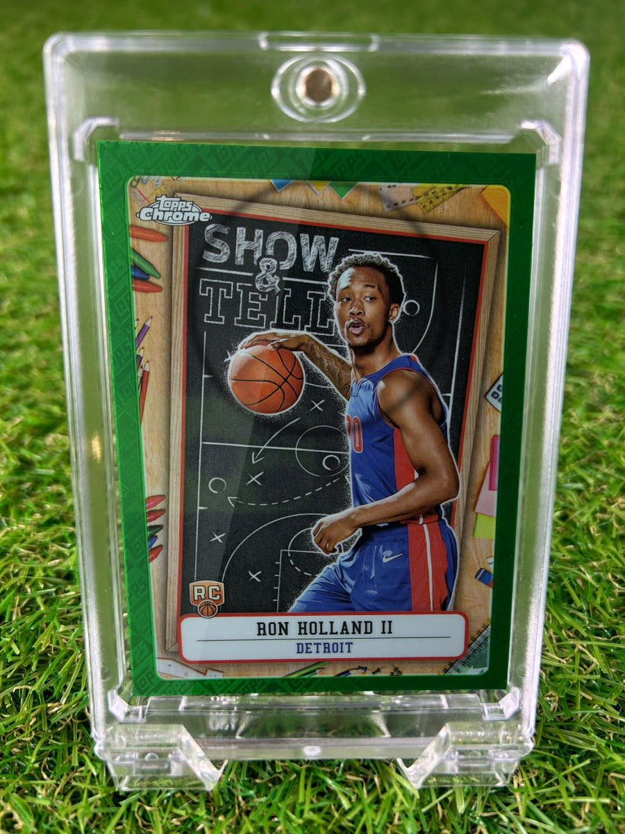 RON HOLLAND II 2025 Topps Chrome Show & Tell
