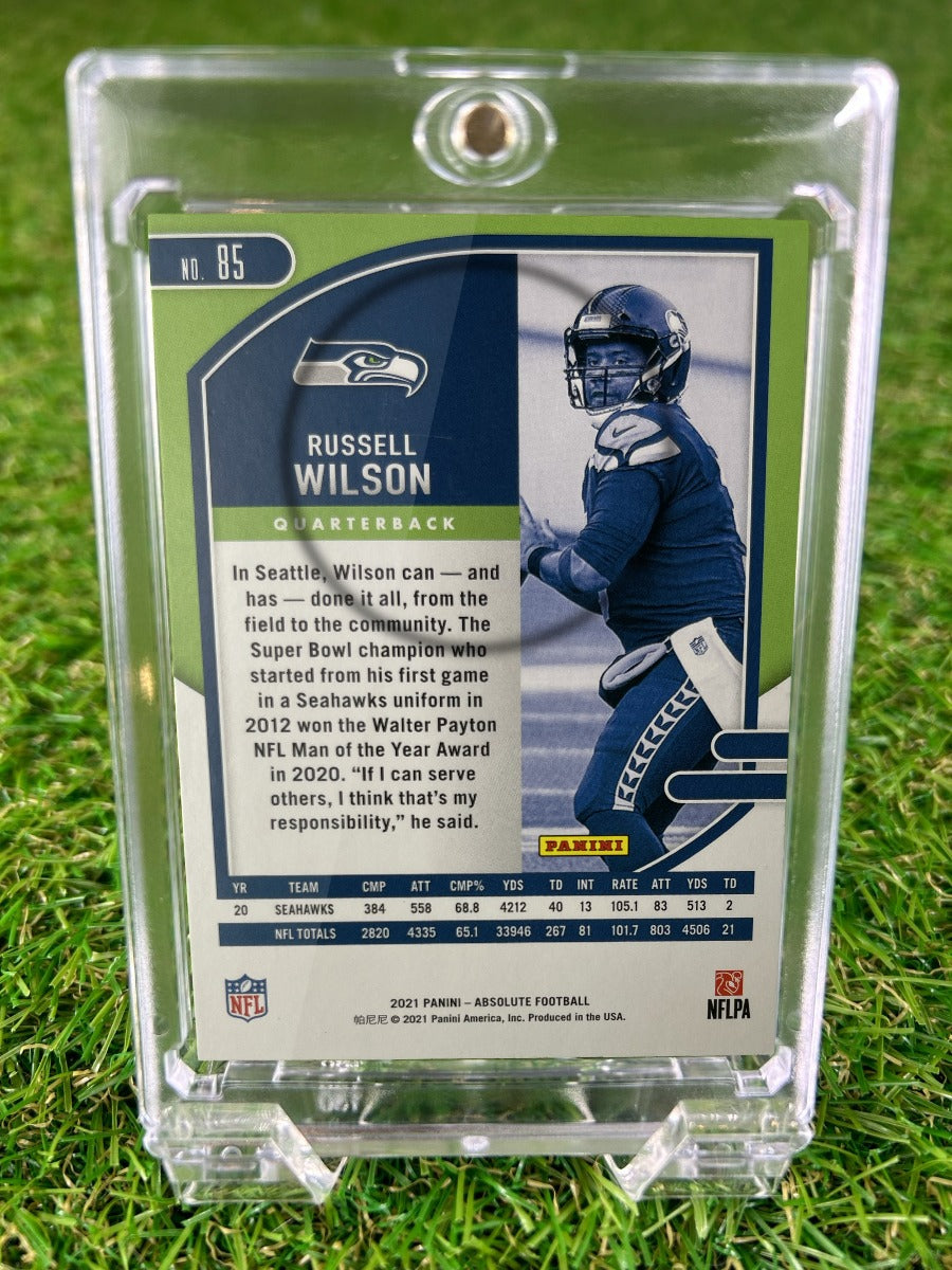 RUSSELL WILSON 2021 Panini Absolute Football