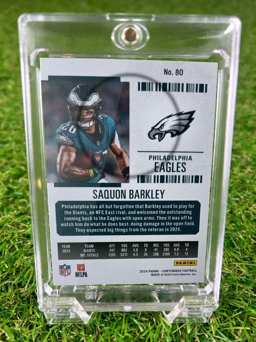 SAQUON BARKLEY 2024 Panini Contenders Football
