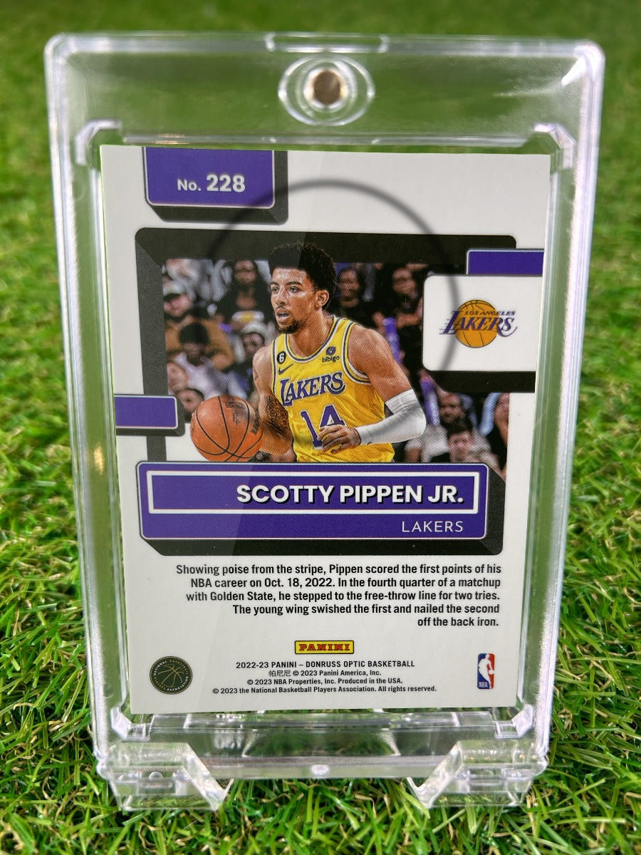 SCOTTY PIPPEN JR. 2022 Panini Donruss Optic Basketball