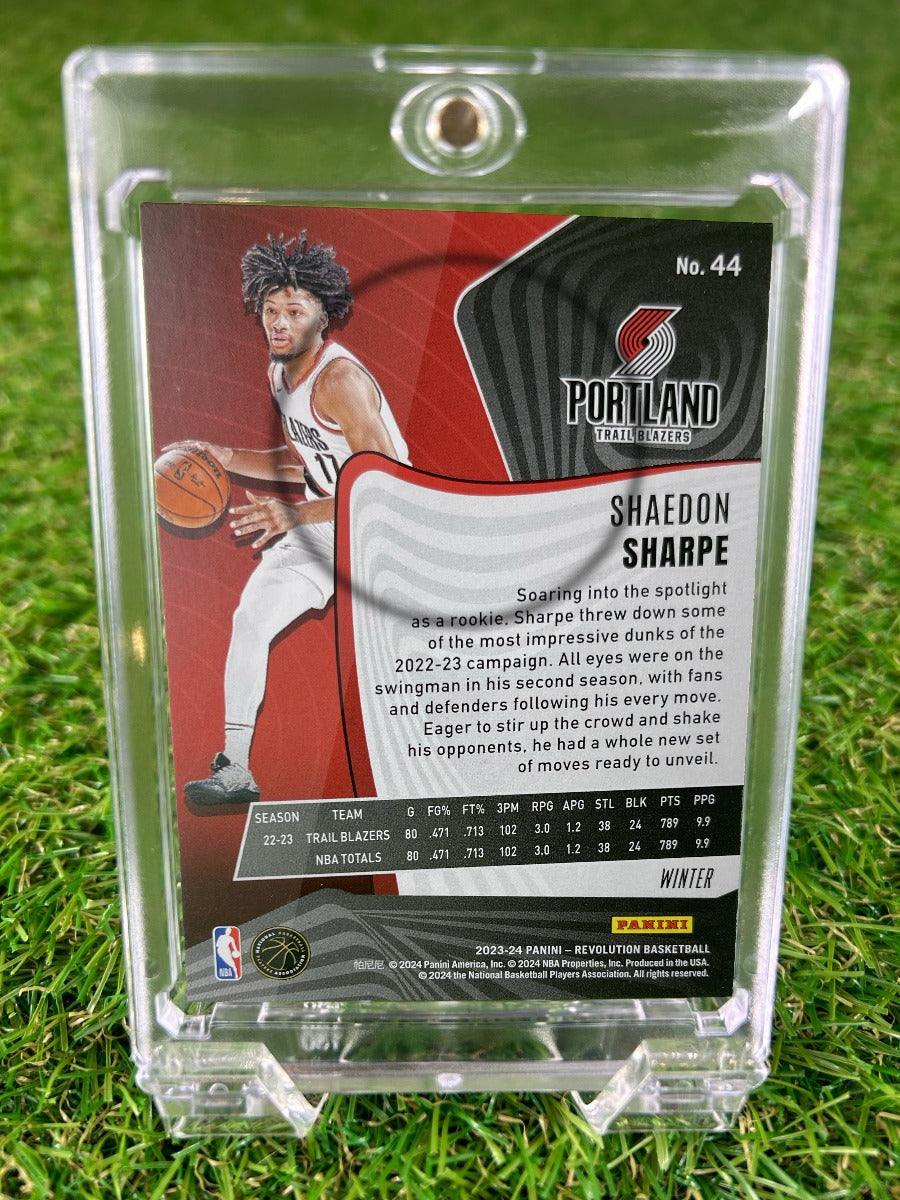 SHAEDON SHARPE 2023 Panini Revolution Basketball