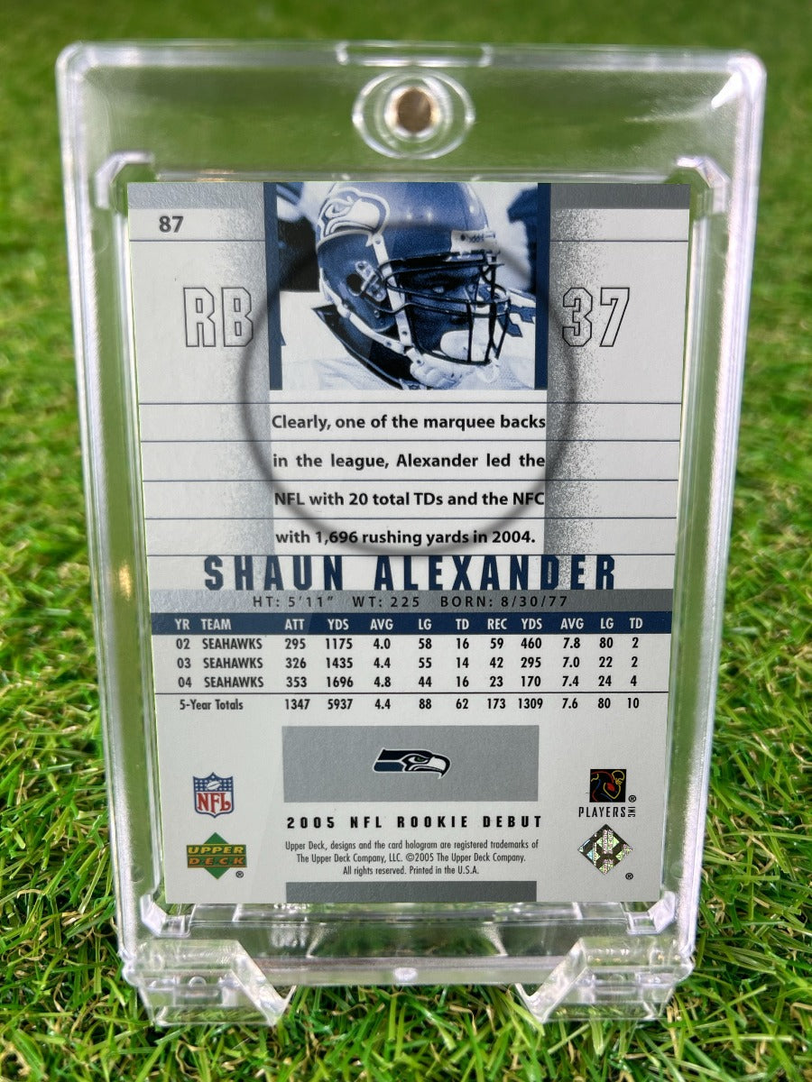SHAUN ALEXANDER 2005 NFL Rookie Debut