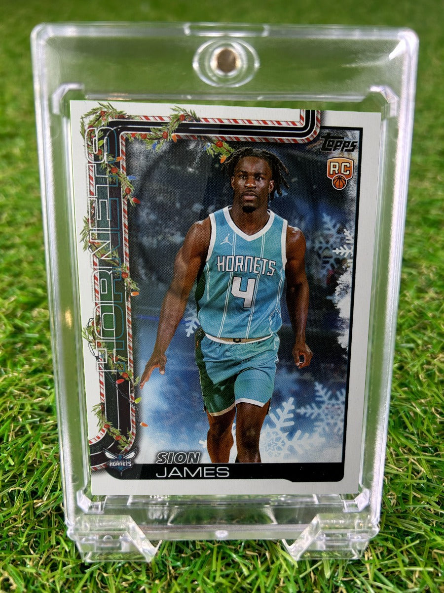 SION JAMES 2025 Topps Holiday
