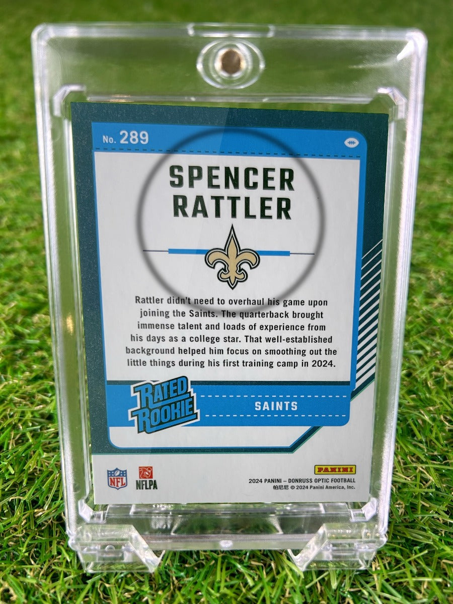SPENCER RATTLER 2024 Panini Donruss Optic Football