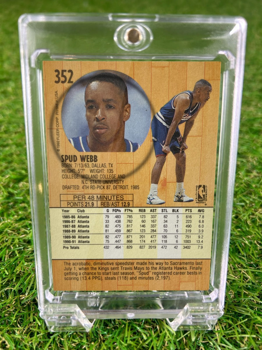 SPUD WEBB 1991 Fleer