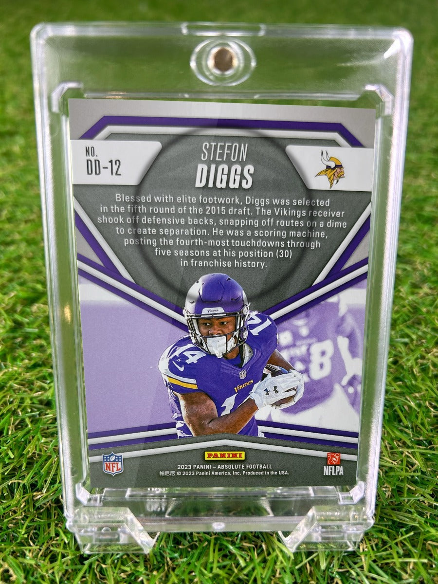 STEFON DIGGS 2023 Panini Absolute Football Draft Diamonds