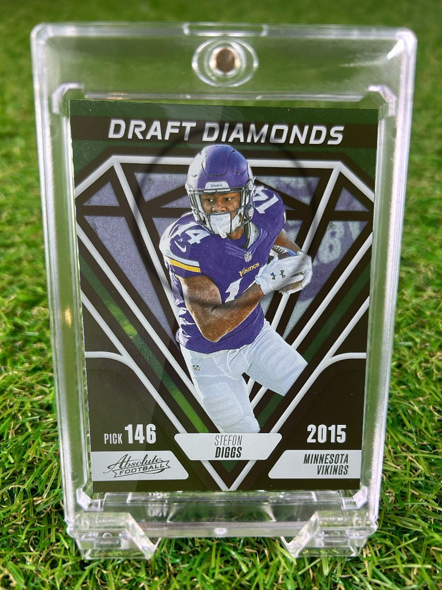 STEFON DIGGS 2023 Panini Absolute Football Draft Diamonds