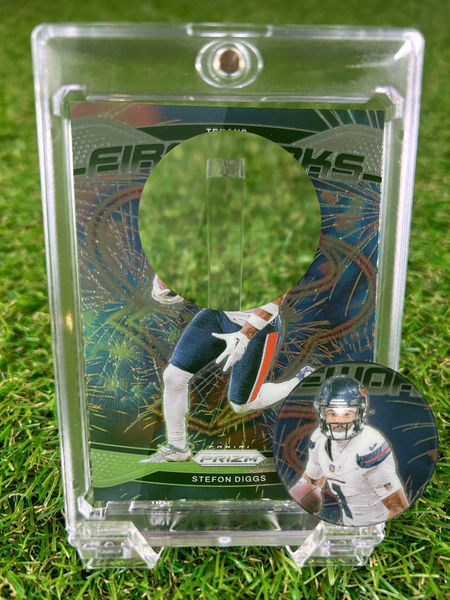 STEFON DIGGS 2024 Panini Prizm Football Fireworks