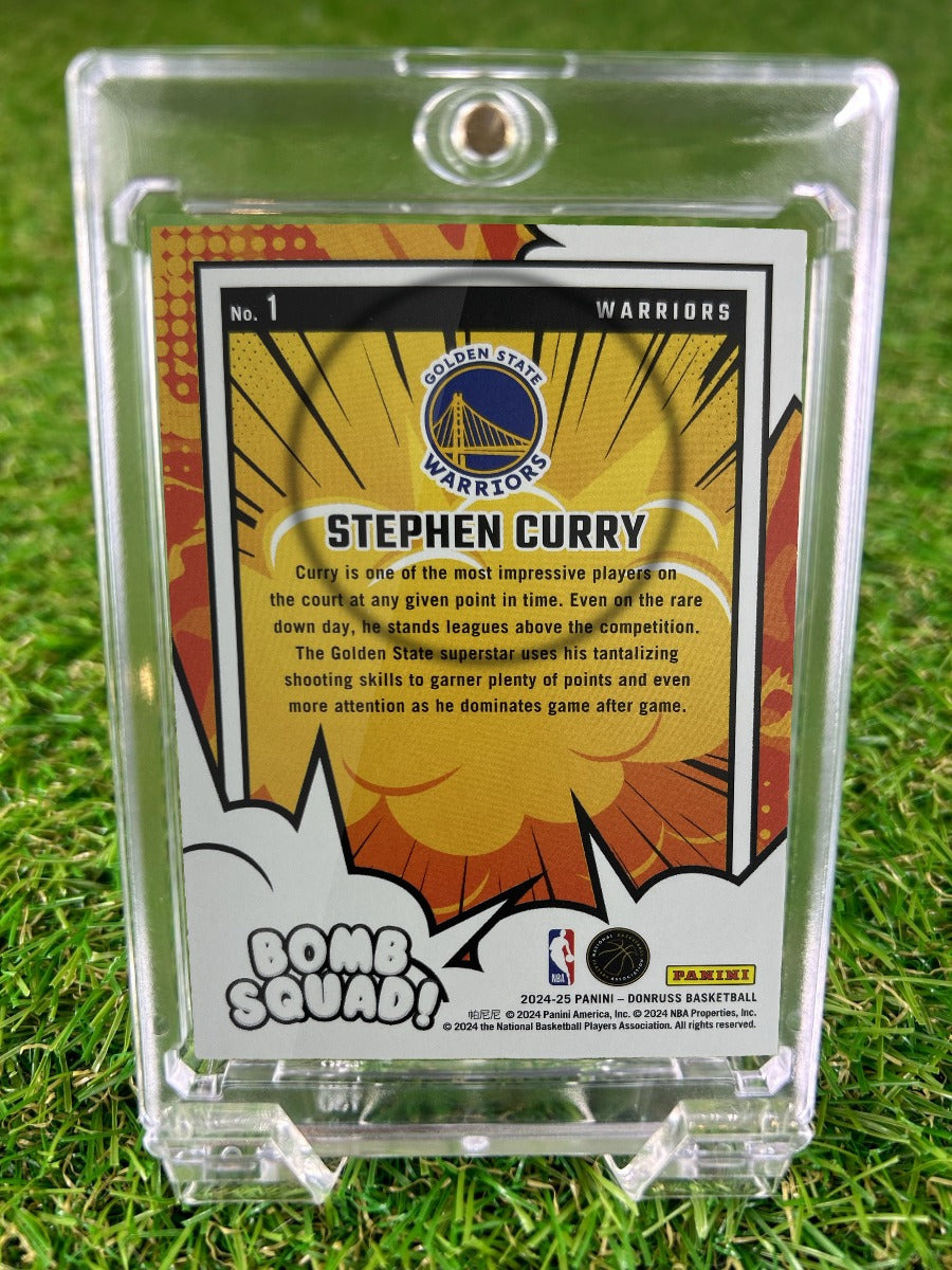 STEPHEN CURRY 2024 Panini Donruss Basketball Bomb Squad