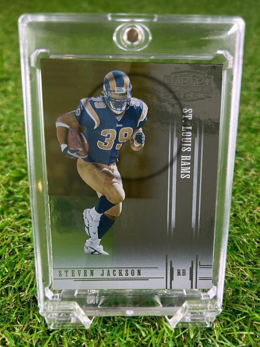STEVEN JACKSON 2005 Donruss Gridiron Gear