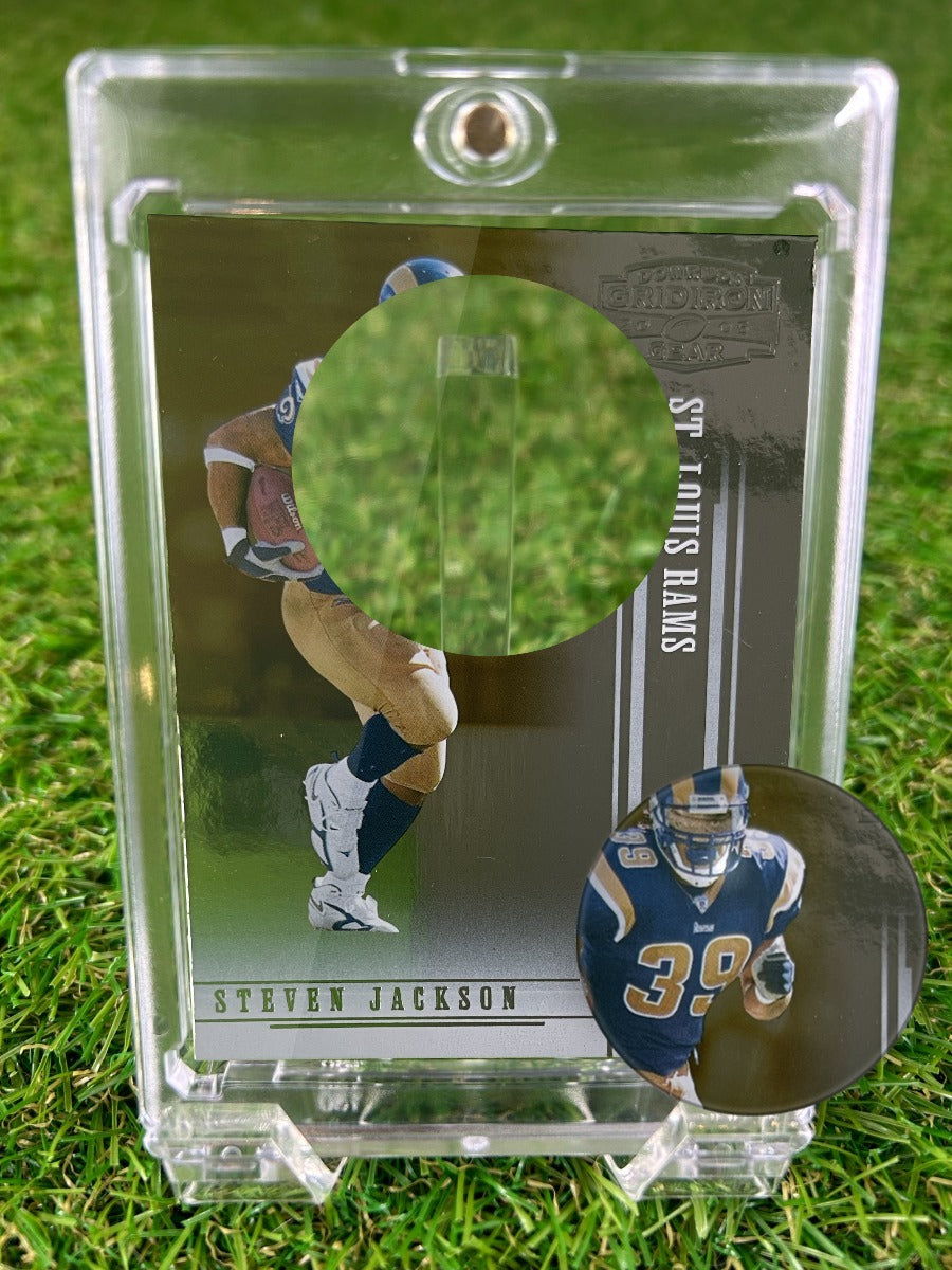 STEVEN JACKSON 2005 Donruss Gridiron Gear