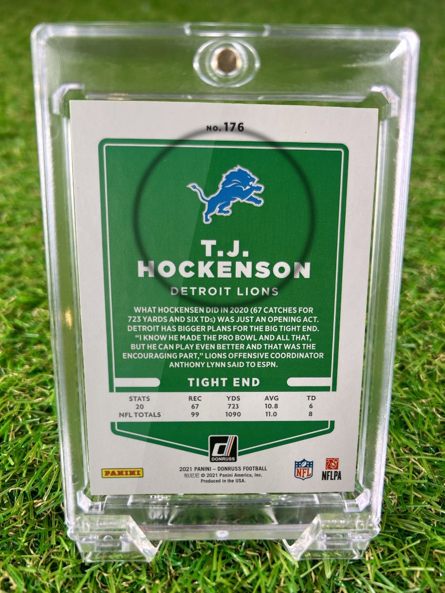 T.J. HOCKENSON 2021 Donruss Press Proof