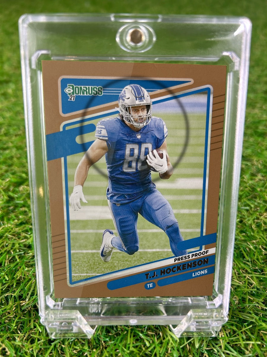 T.J. HOCKENSON 2021 Donruss Press Proof