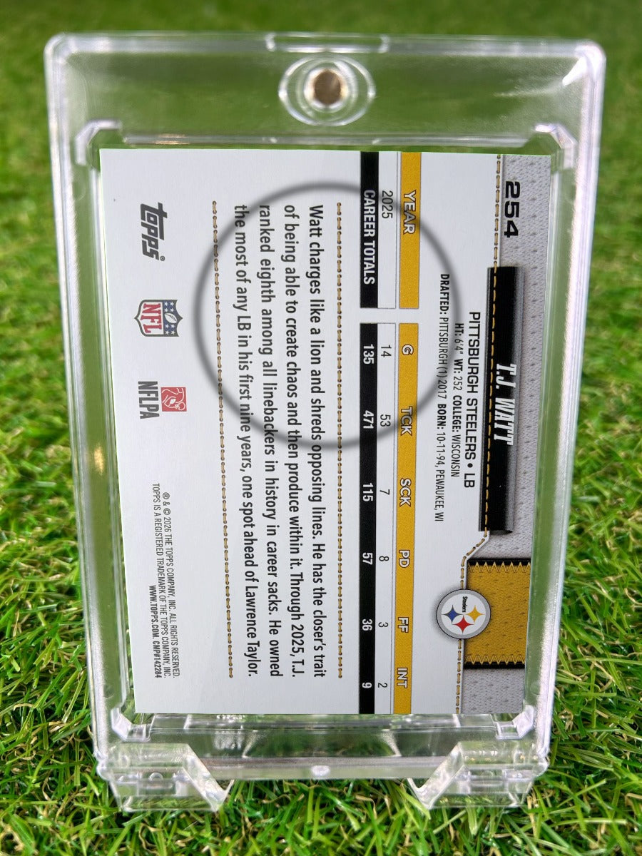 T.J. WATT 2026 Topps