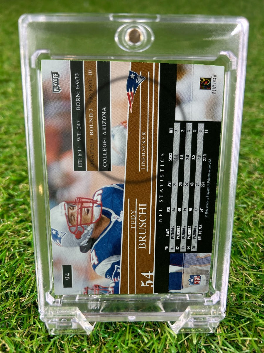 TEDY BRUSCHI 2006 Playoff Prestige
