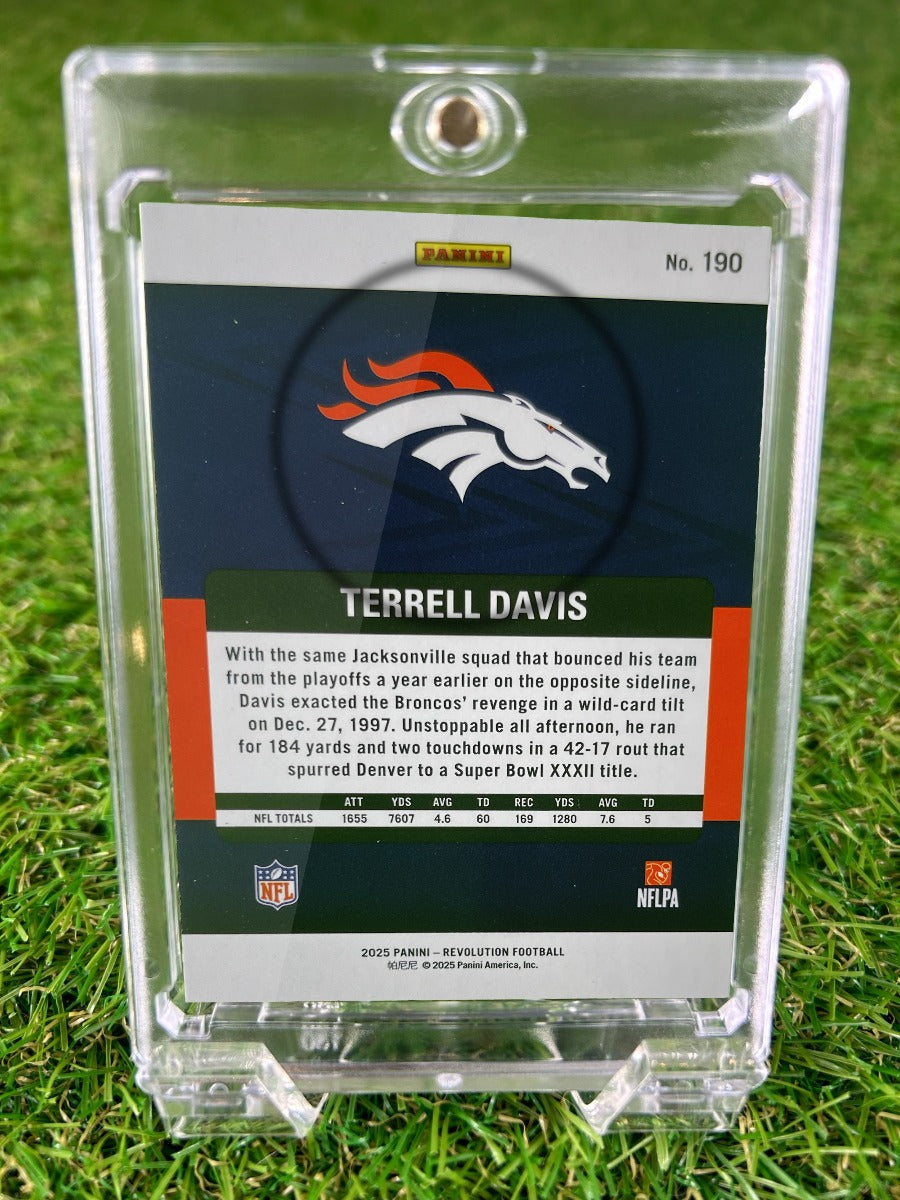 TERRELL DAVIS 2025 Panini Revolution Football