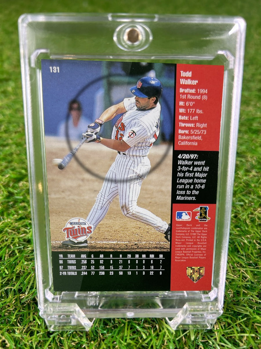TODD WALKER 1997 Upper Deck