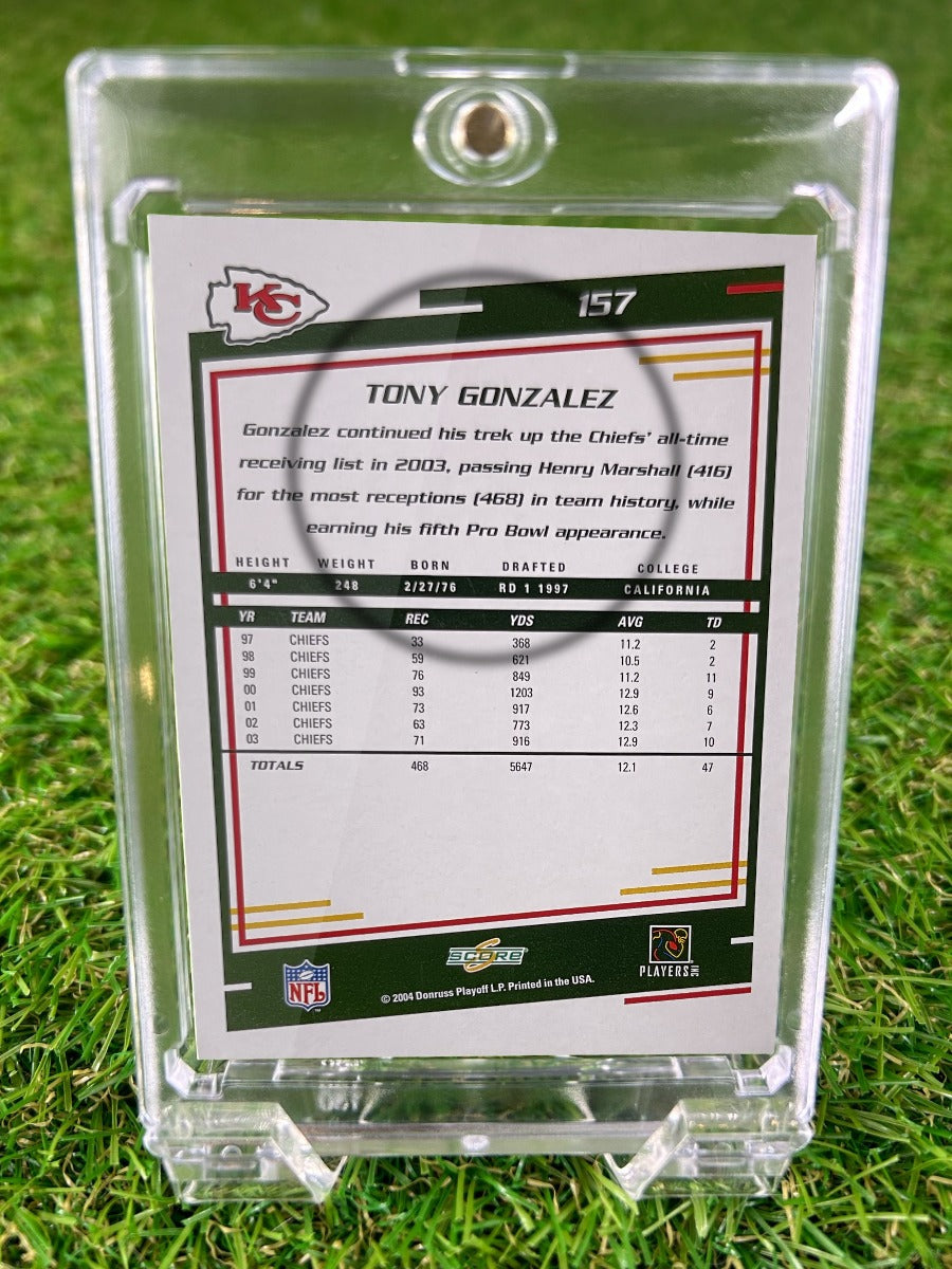 TONY GONZALEZ 2004 Score