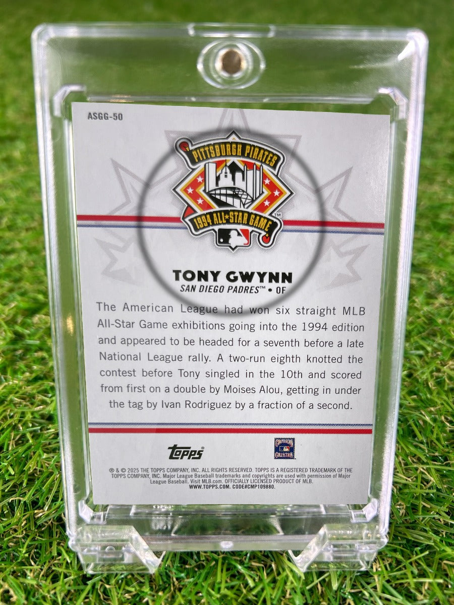 TONY GWYNN 2025 Topps MLB All-Star Game Greats