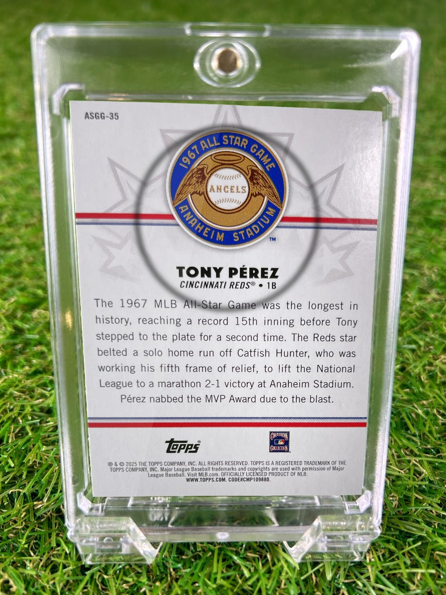 TONY PÉREZ 2025 Topps MLB All-Star Game Greats