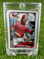 TONY PENA 1989 Topps