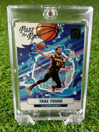 TRAE YOUNG 2024 Panini Donruss Basketball Pass the Rock