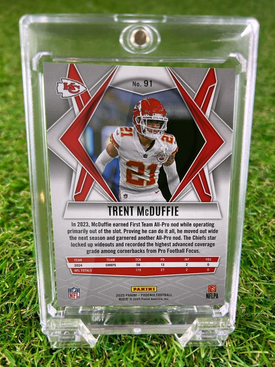 TRENT MCDUFFIE 2025 Panini Phoenix Football Holo